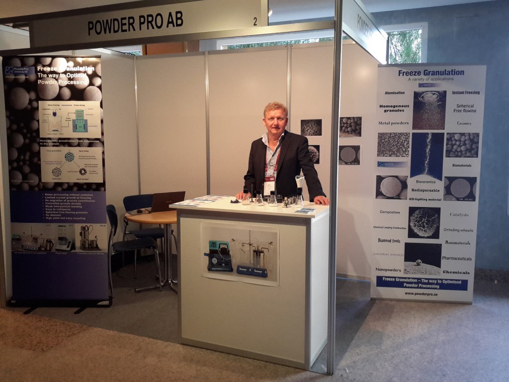 Welcome to PowderPro stand #2 at ECers 2015 in Toledo, Spain.