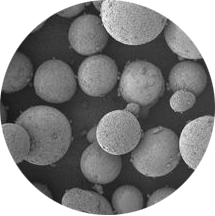 Free-flowing granules with a wide granule size